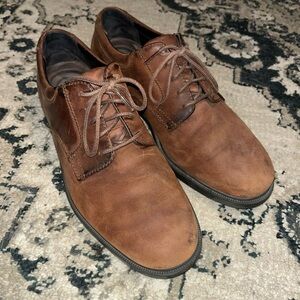 Men's Real Leather Brown Shoes